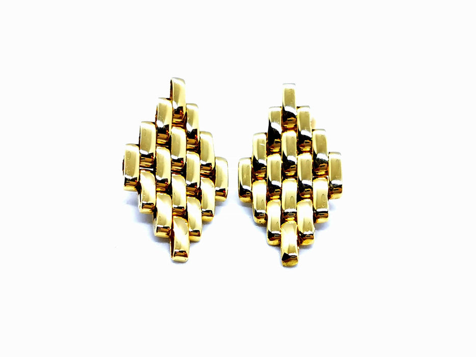 Boucles d'oreilles Boucles d'oreilles Grain de riz Or jaune 58 Facettes 951103CN