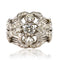 Bague 57 Bague dôme vintage diamants 58 Facettes 19-337-54