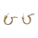 Earrings Cartier “Fogorra” earrings in three tones of gold, diamond. 58 Facettes 25396