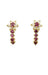 Earrings Ruby and diamond earrings 58 Facettes 30261