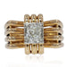 Bague 61 Bague ancienne noeud diamant tank 58 Facettes 21-124-61