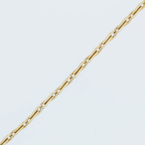 Collier Chaîne de montre ancienne en or jaune 58 Facettes 20-540