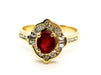 Ring 52 Ring Yellow gold Ruby 58 Facettes 1157620CN