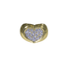 Ring 53 Diamond Heart Ring 58 Facettes