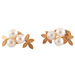 Earrings Pair of “bouquet of mistletoe” earrings 58 Facettes