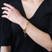 Bracelet Articulated bangle gold bracelet 58 Facettes 21-006