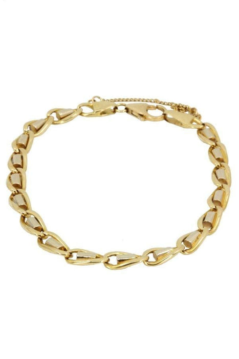 Modern bracelet 2 golds