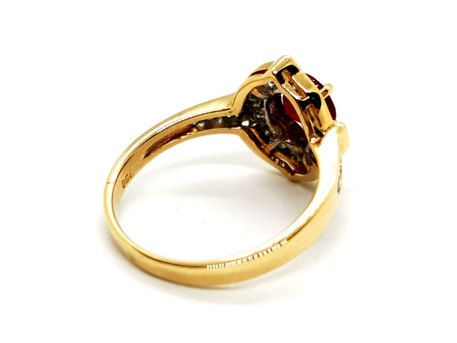 Bague 52 Bague Or jaune Rubis 58 Facettes 1157620CN