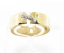 Ring Ring Signed Chaumet yellow gold and diamond 58 Facettes 0