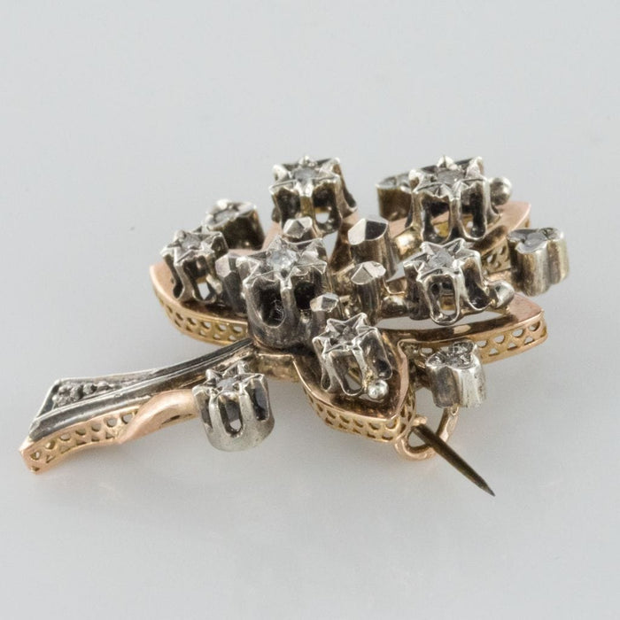 Broche Broche ancienne arbre diamanté 58 Facettes 18-300A