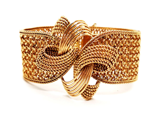 Bracelet Bracelet Manchette Or jaune 58 Facettes 1132925CN