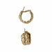 Chopard Creole earrings, “Casmir” model, 2 golds. 58 Facettes 30032