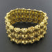 Bracelet Bracelet ancien en or jaune articulé 58 Facettes 17-187