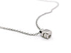 Collier Collier Chaîne + pendentif Or blanc Diamant 58 Facettes 1091768CN