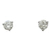 Stud earrings in white gold, diamonds. 58 Facettes 30030