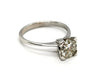 Ring 52 Solitaire Ring White Gold Diamond 58 Facettes 1155279CN