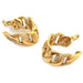 Boucles d'oreilles Boucles d'oreilles Cartier, modèle "Bergame" en or jaune, diamants. 58 Facettes 23298