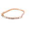 Bracelet Bracelet Ligne or rose Diamants 58 Facettes 340.175