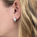 Boucles d'oreilles Boucles d'oreilles Chanel "Matelassé" en or blanc. 58 Facettes 30634
