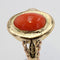 Bague 49 Bague ancienne corail 58 Facettes 21-098-49