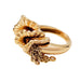 Ring 55 Boucheron ring, “Exquises confidences”, pink gold and diamonds. 58 Facettes 30662