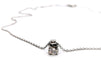 Collier Collier Chaîne + pendentif Or blanc Diamant 58 Facettes 1091768CN