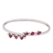 Bracelet Bracelet Or blanc Diamants Rubis 58 Facettes E360425