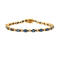 Bracelet Bracelet ligne Saphirs Diamants 58 Facettes 230499