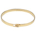 Bracelet Dinh Van bracelet, “Serrure” model in yellow gold, diamonds 58 Facettes 30339