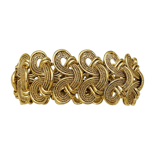 Bracelet Bracelet 1950 en or rose. 58 Facettes 30579