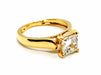 Bague 47.5 Bague Solitaire Or jaune Diamant 58 Facettes 1167334CN