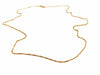 Necklace Cable link necklace Yellow gold 58 Facettes 1161981CD