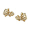 Boucles d'oreilles Boucles d'oreilles Van Cleef & Arpels "Noeud" en or jaune et diamants. 58 Facettes 28136