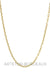 Cable link chain necklace 58 Facettes 32611