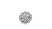 Bague 49.5 Bague marguerite en or blanc et diamants 58 Facettes 32186