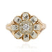 Bague 58 Bague vintage fleur diamant 58 Facettes 21-231-58