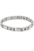 Bracelet Men's gold and steel bracelet 58 Facettes 14131