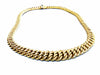 Necklace American mesh necklace Yellow gold 58 Facettes 951113CN