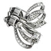 Boucheron double clip, “Noeud” in platinum, white gold and diamonds. 58 Facettes 27909