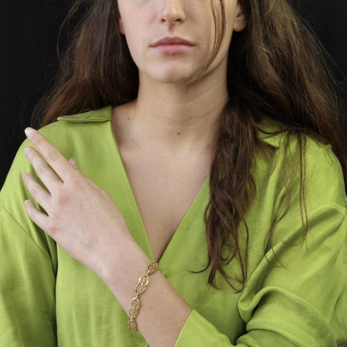 Bracelet Bracelet ancien en or de la Belle époque 58 Facettes 20-606