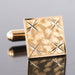 Cufflinks Vintage chiseled gold cufflinks 58 Facettes 20-358