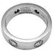 Ring 52 Cartier “Love” model ring in white gold, diamonds. 58 Facettes 27891