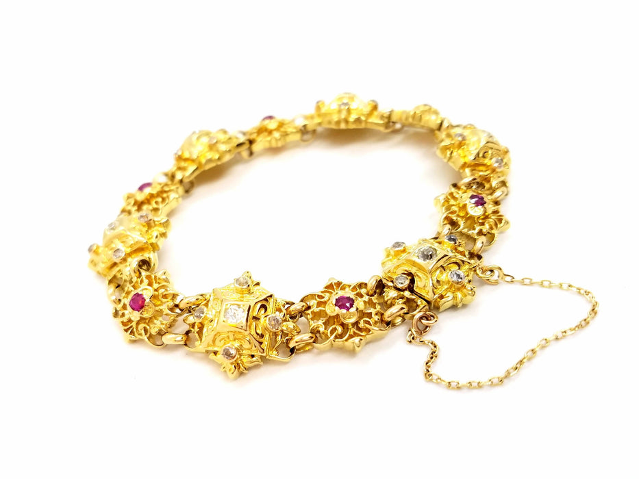 Bracelet Bracelet Or jaune Diamant 58 Facettes 836609CN