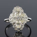 Ring 52 Marquise spirit diamond ring 58 Facettes 11-166-4023110-52
