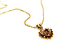 Collier Collier Chaîne + pendentif Or jaune Rubis 58 Facettes 1157640CN