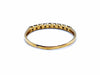 Ring 56 Half wedding ring Yellow gold Diamond 58 Facettes 990020CD
