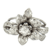 Bague Bague platine, diamants 58 Facettes Q598A