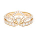 Ring 55 Chaumet “Joséphine – Eclat Floral” ring in pink gold, diamonds. 58 Facettes 29648-1