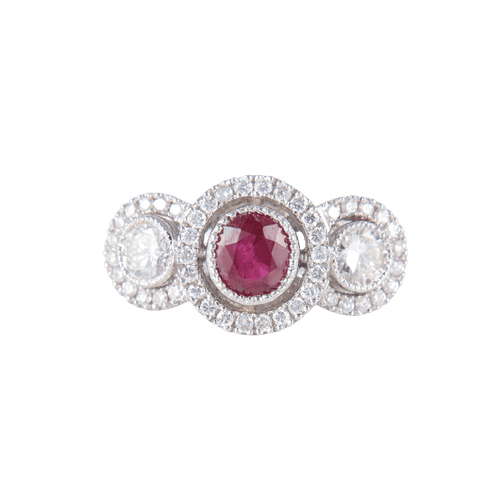 Bague Bague Rubis exceptionnel 58 Facettes 1