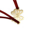Bracelet O.J. Perrin bracelet, “Féerie de Légendes”, yellow gold on cord. 58 Facettes 30341